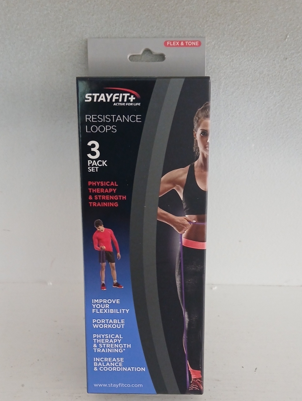 StayFit Resistance Loops 3-Pack